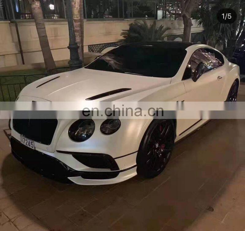 Runde Newest Front Rear Bumper Grills Fenders Sport Body Kit For Bentley 2012 Year Continental GT GTC Upgrade To 2018 Year