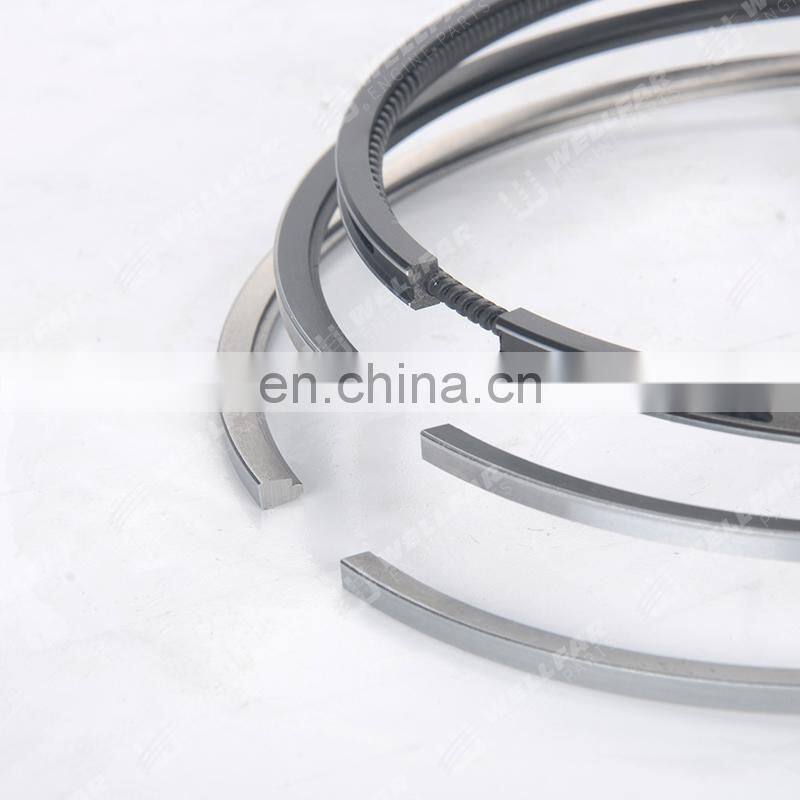 Piston ring manufacture L10 piston ring set 3803961 size 125mm*2.97+2.97+4.75