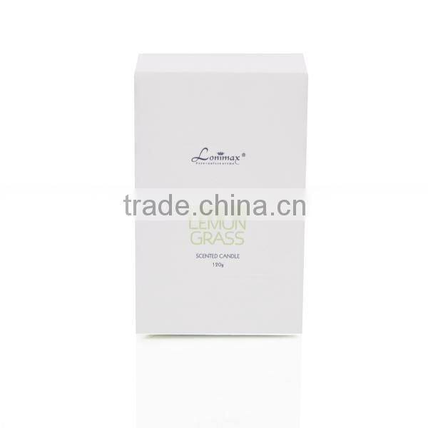 120g Scented Candle glass candle Jar ,Home Decorative wax candle jar SA-2019