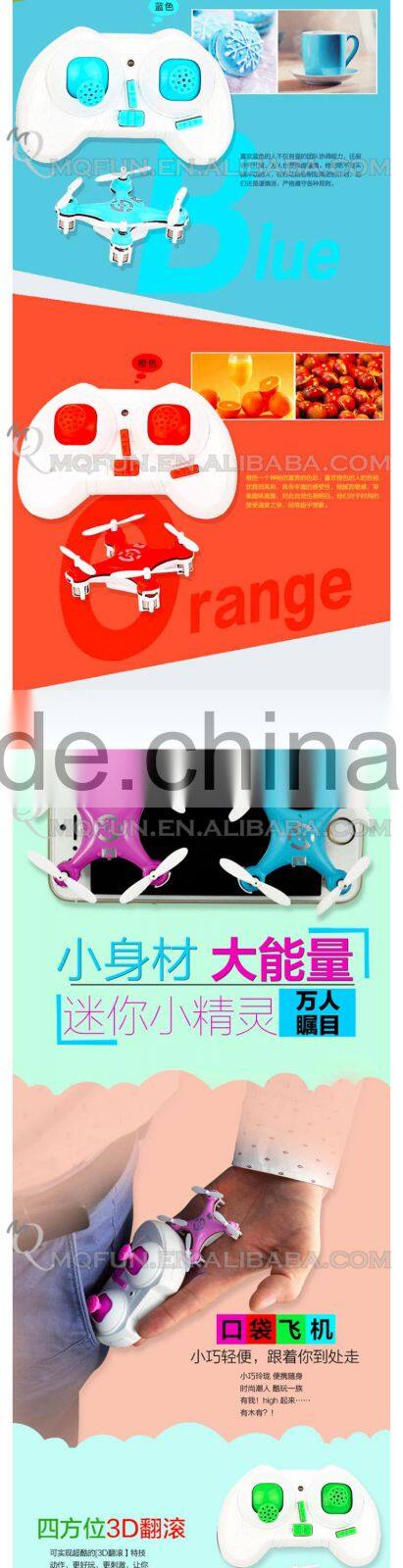 Mini Qute kawaii RC remote control flying Helicopter Quadcopter drone 2.4GHz aerial photo Educational electronic toy NO.CX-10