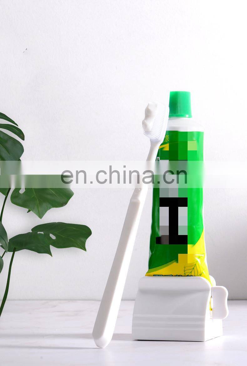 Multifunction Toothpaste Tube Squeezer Squeezer Toothpaste Easy Portable Plastic Dispenser Bathroom accessories