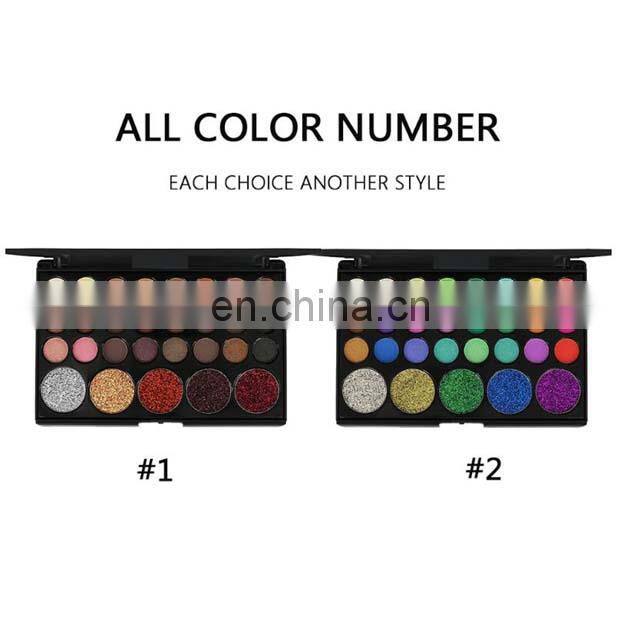 Hot Selling Cosmetic Makeup Palette Private Label Eyeshadow Palette