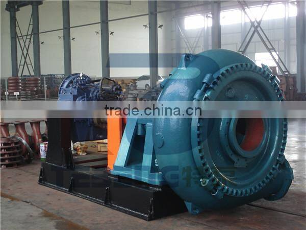 wear resistant dredge sand pump for rive saltwater sea