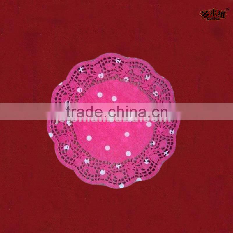 Eco-Friendly White Paper Doily Pattern For Table Using