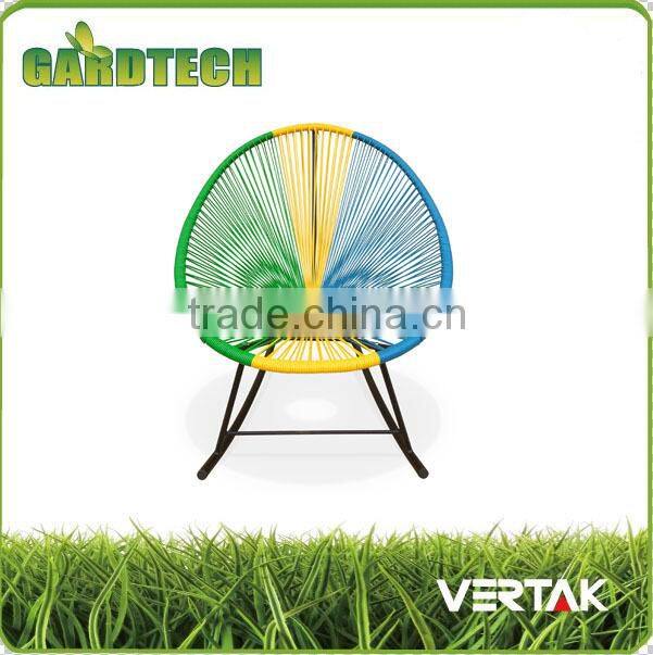 outdoor multicolour rattan chair