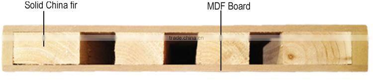 BG-PU9201 Competitive Price Interior Artificial Oak Wooden Door