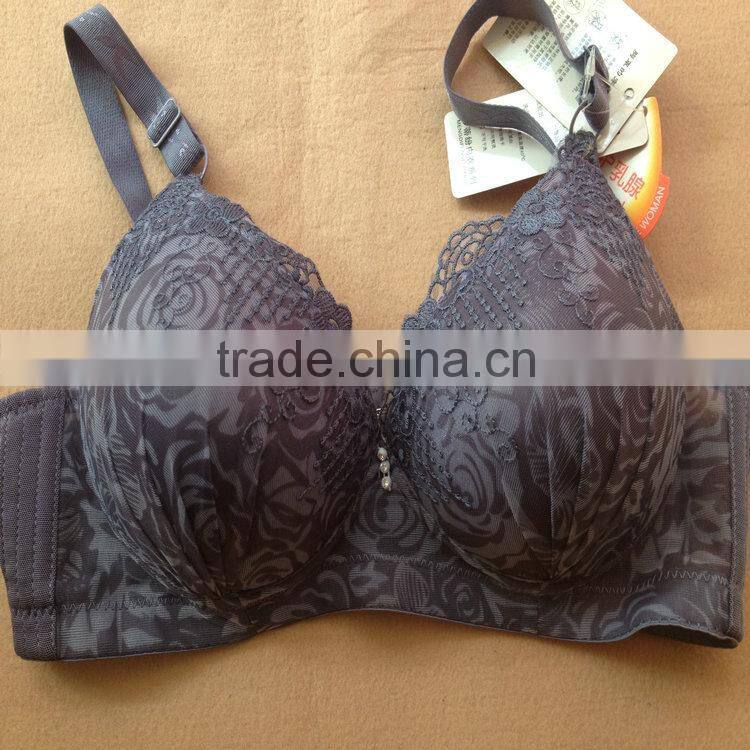 1.5USD 34-38B Cup High Quality Adjustable Fashional Ladies Push Up Sexy Bra(gdwx219)