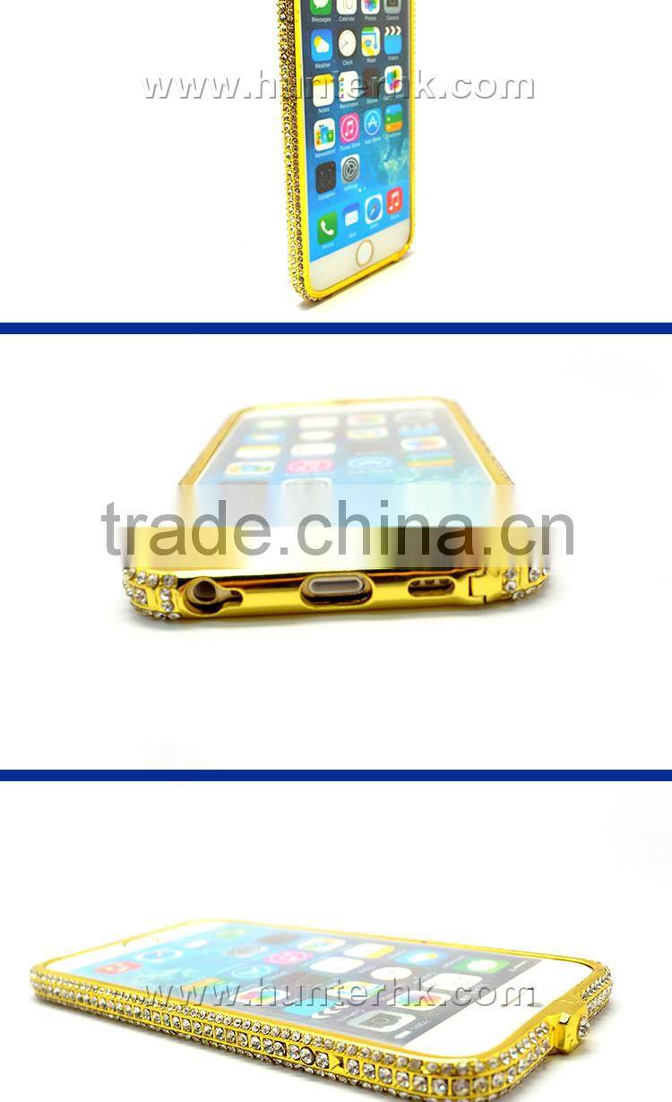 Lady Style Bing Diamond For iPhone6 Bumper Frame Case