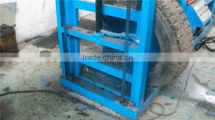 high quality waste tyre efficiency waste tyre recycling machinery for rubber powder