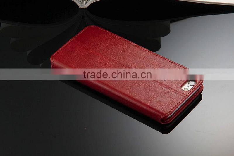 TOMKAS simple mobile phone case pu leather fabric for android mobile phone / case cover for iphone 6s