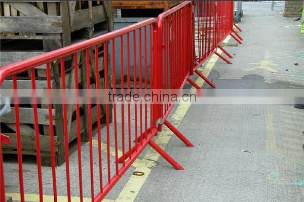 Australia standard HDG 1100X2100mm steel road barricade supplier