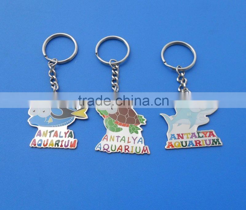 Antalya Aquarium Lovely Whale Marine Organism Keychain