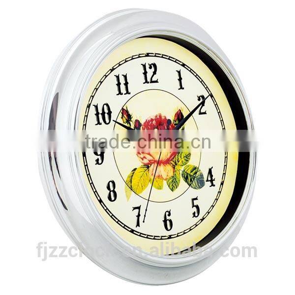 Plastic Quartz Wall Clock, Wholesale Wall Clock