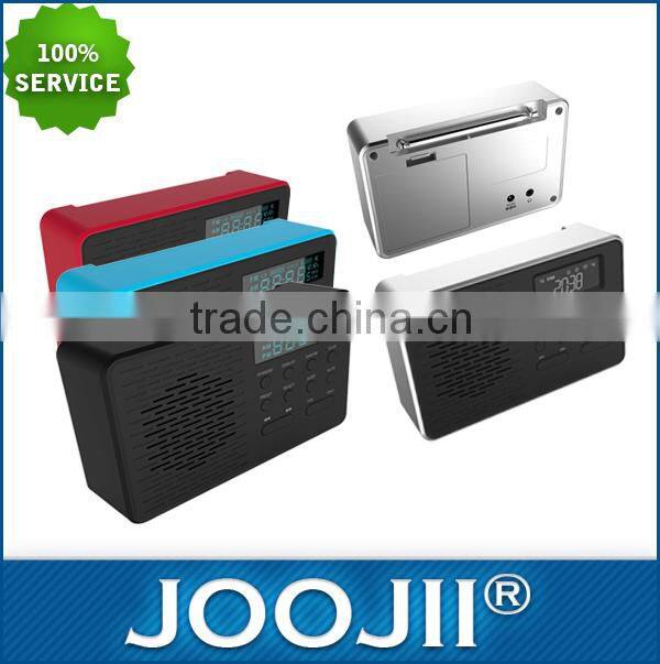 Auto scan DAB portable radio, digital FM radio, pocket radio with earphone jack