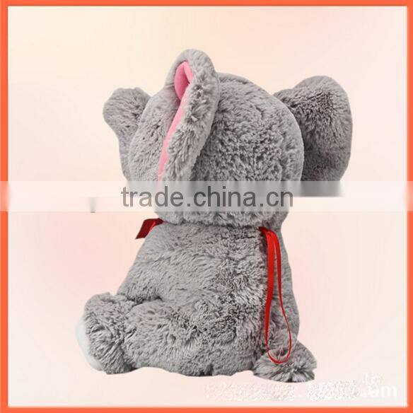 25cm High Quality Cute Elephant Stuffed Animal Toys Plush Elephant/Grey Elephan Toy