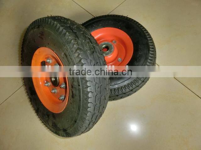 3.50-5 pneumatic rubber tyre / pneumatic rubber wheel 3.50-5