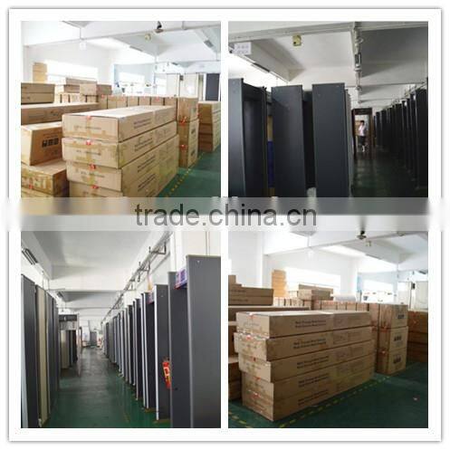 18 Zones Door Frame Archway Security Walk Through Metal Detector Gate
