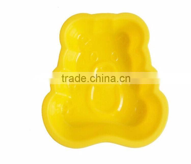 Silicone bear mold