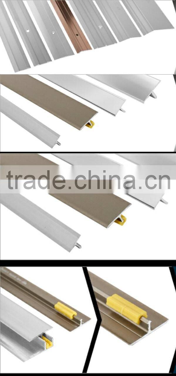 expansion joint system t shape cover strip flexible aluminium floor transition strips
