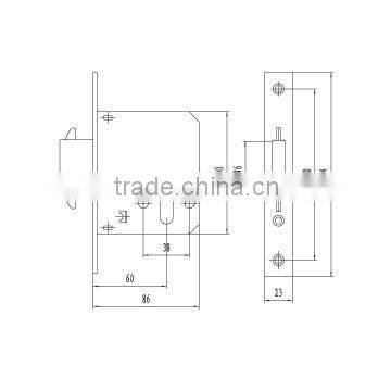 glass hidden door lock types hook lock