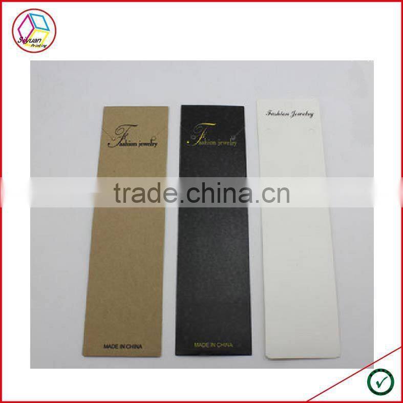 High Qualit Necklace Display Card Customized