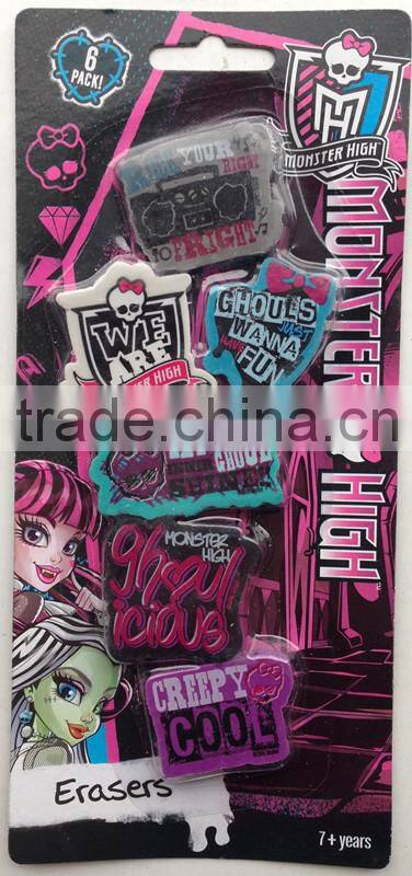 2015 popular eraser pretty eraser Customized Eraser