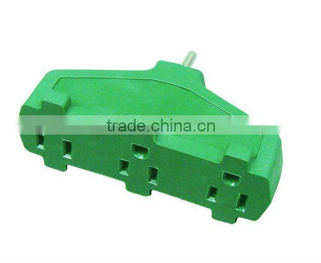 3 Outlet Grounding Adapter