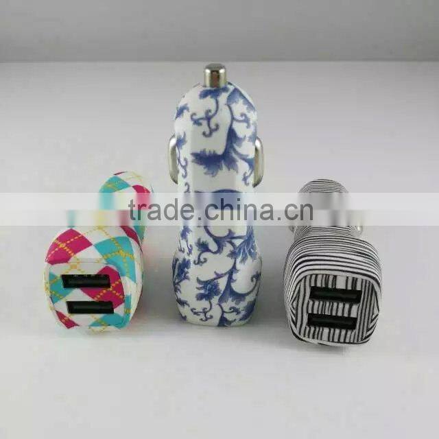 mobile phone retractable car charger adapter