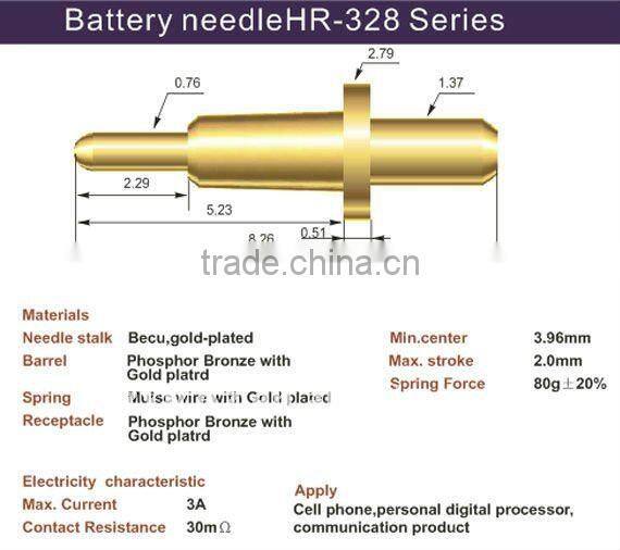 online shopping ultrasound battery spring pogo 10 pin connector