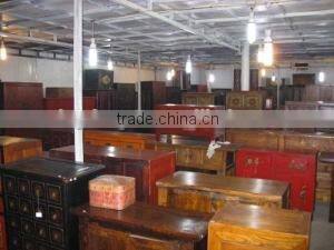 commercial furniture, antique pine wood red chair