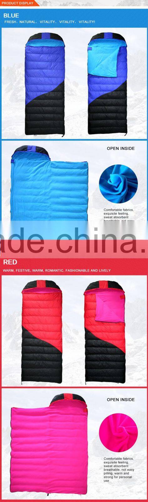 Splicing thickening super light warm sleeping bag cotton down sleeping bag