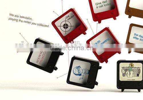 Environment TV shape acrylic memo holder