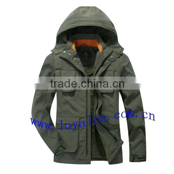 outdoor funcational fashion waterproof mens raincoat sale