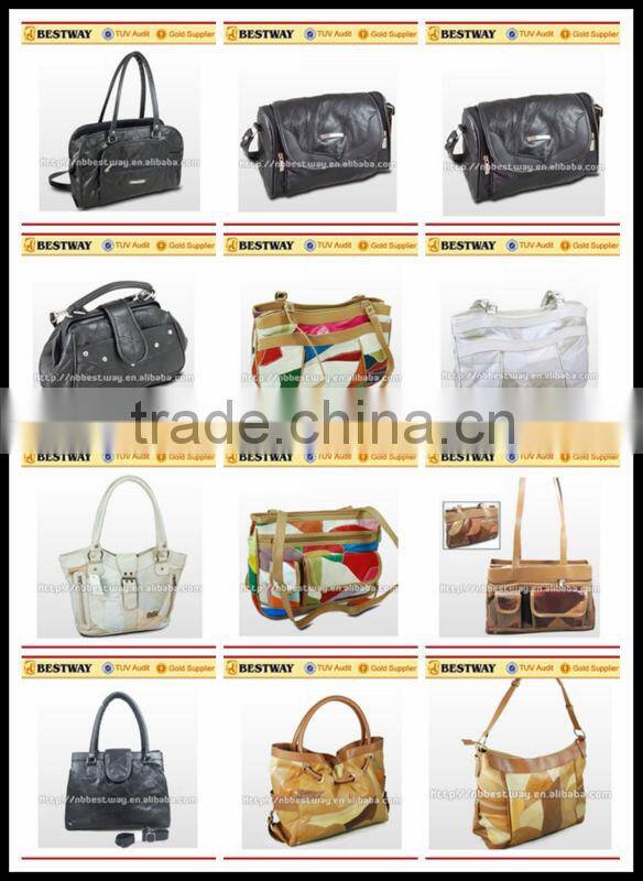 Pu leather designer men handbag, genuine leather bag men leather bag