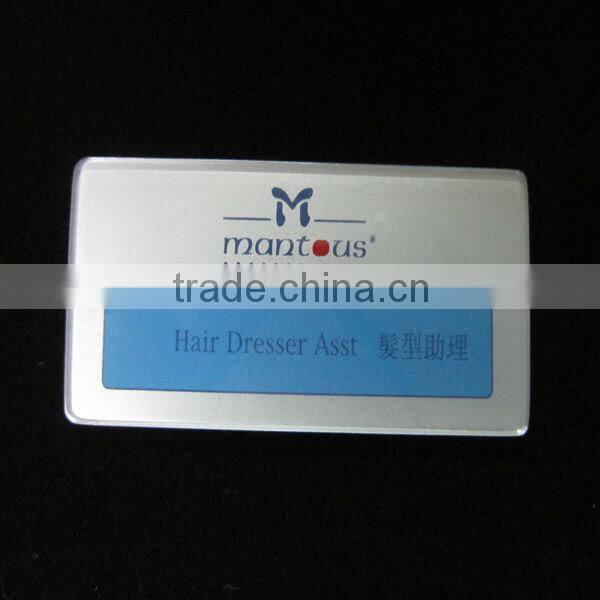 acrylic customized cable name tags