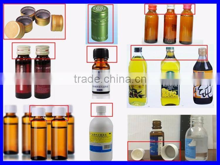 Trade assurance factory price Capping machine semi automatic,glass bottle capping machine