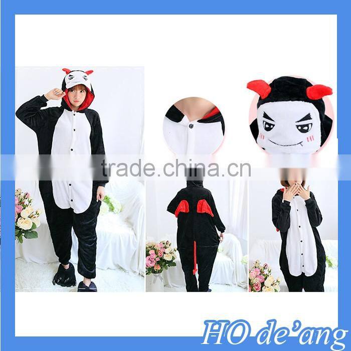 Hogift Best Selling Panda Unisex Pajamas Cosplay Animal Sleepwear For Men Women