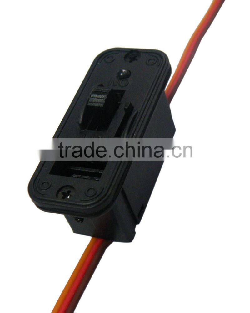 Maytech rc helicopter large switch harness JR Type with LED light