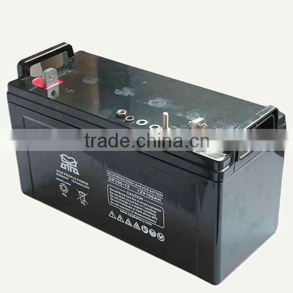 solar panel battery 12V100AH