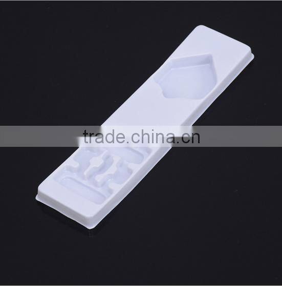 Clear pet electric blister packaging, sliding card blister