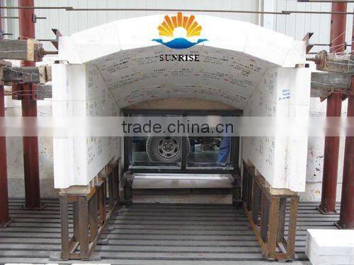 Refractory lining material fused cast AZS brick