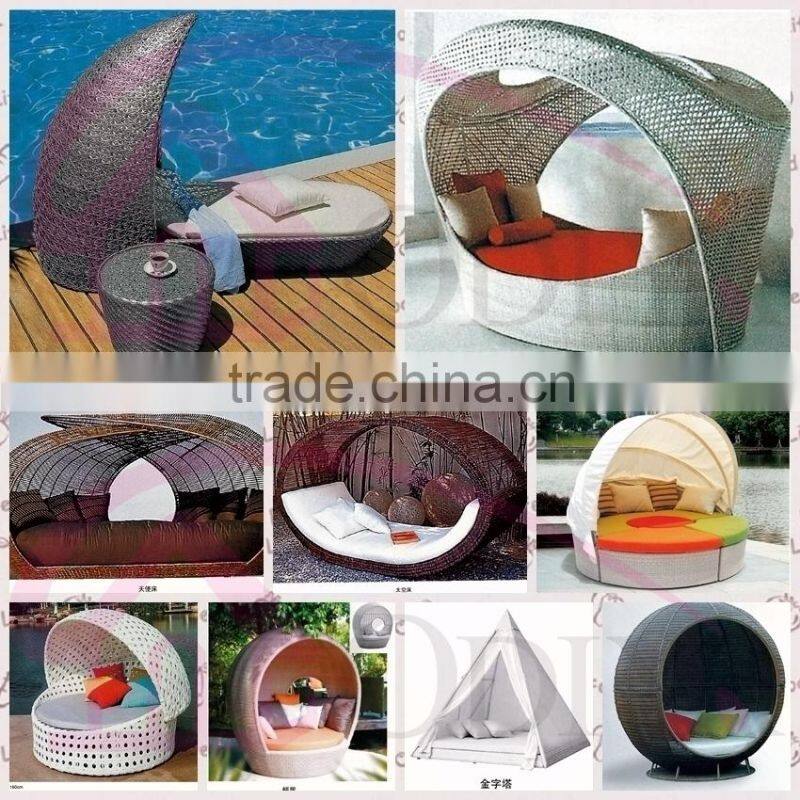 Modern luxury rattan sofa set outdoor garden furniture