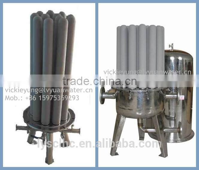 40 inch pure titanium washable water filter cartridge guangzhou with 222 fittings
