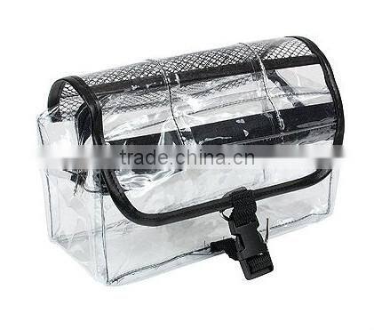 Cheap wholesales cosmetic clear pvc transparent west bag