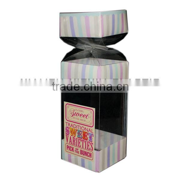 free stock sample box clear plstic disposable box