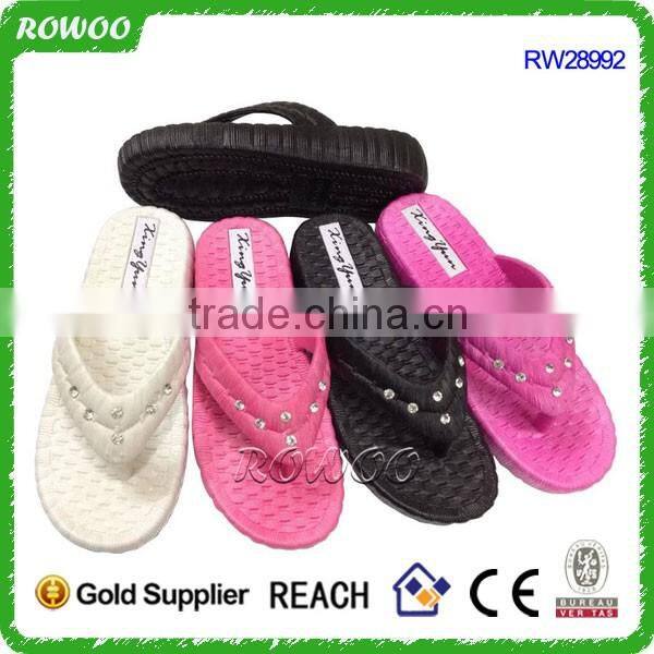 new cheap fancy snake printed women pvc injection flip flop