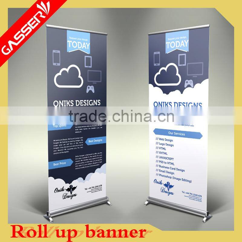 Custom banner logo signs print flex banner rollup banners