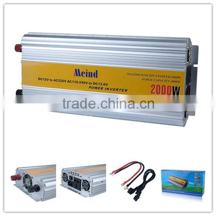 China supplier Wholesale 2000W 24v 230v power inverter dc ac inverter 230v/Home Inverter with Charger