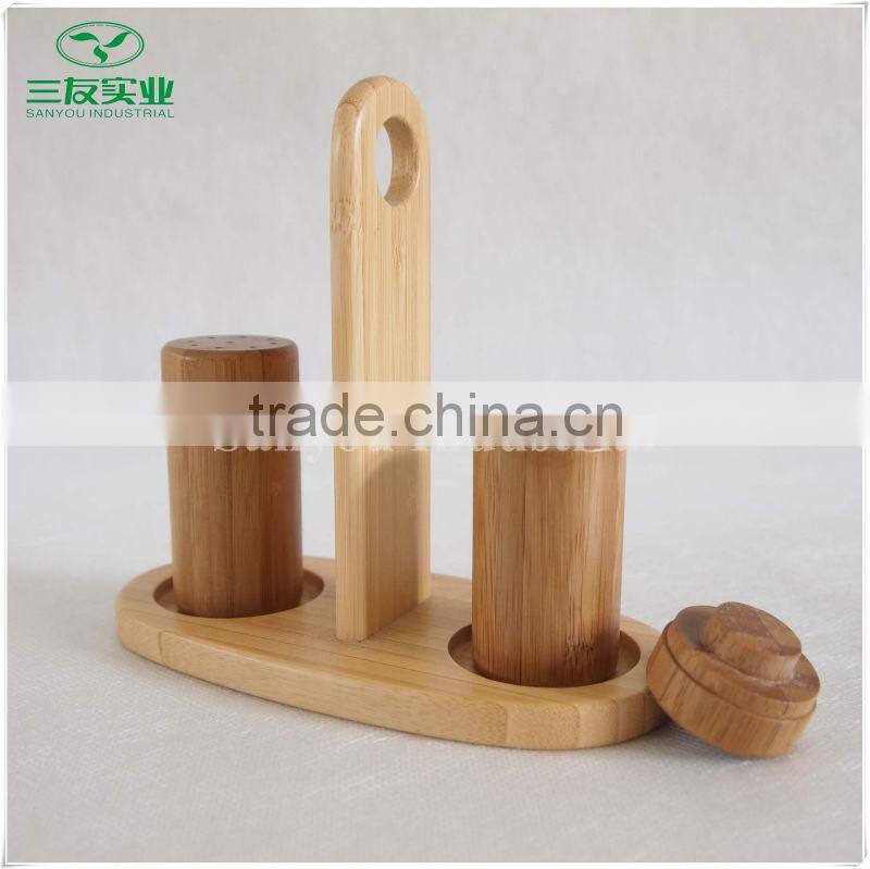 Natural Bamboo Seasoning Pot Rack