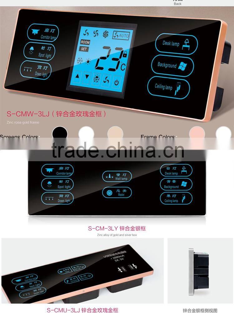 Hot selling OEM&ODM fashion electronic hotel room ceramic door number plaques with low price
